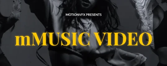 motionVFX mMusic Video Cover