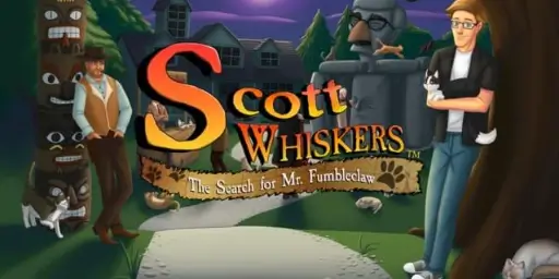 Scott Whiskers in: the Search for Mr. Fumbleclaw Cover